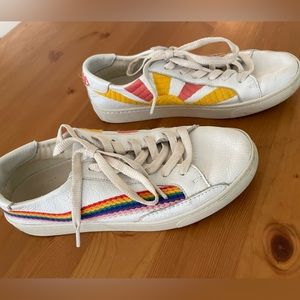 Soludos Good Vibes rainbow sneakers